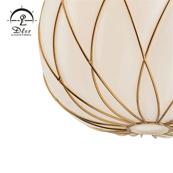 DLSS Lighting Lighting Single Glass Globe for Living Room Chandelier Lamp