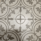 Llama Arte Loire Silver 9-3/4 in. x 9-3/4 in. Porcelain Floor and Wall Tile (10.88 sq. ft./Case)