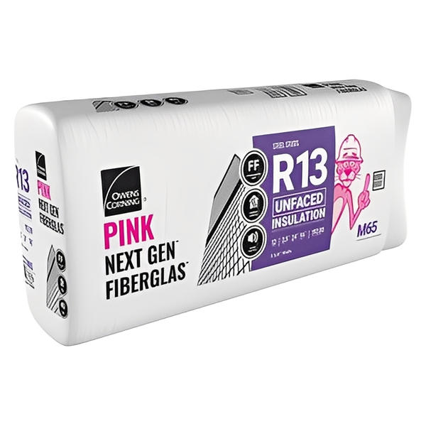 Owens Corning R-13 Un-Faced Fiberglass Insulation Batts (All Sizes) image 4