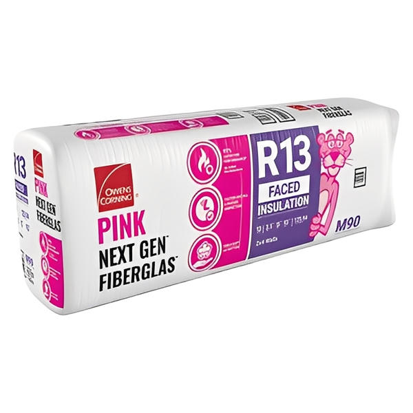 Owens Corning R-13 Kraft Faced Fiberglass Insulation Batts (All Sizes) image 3