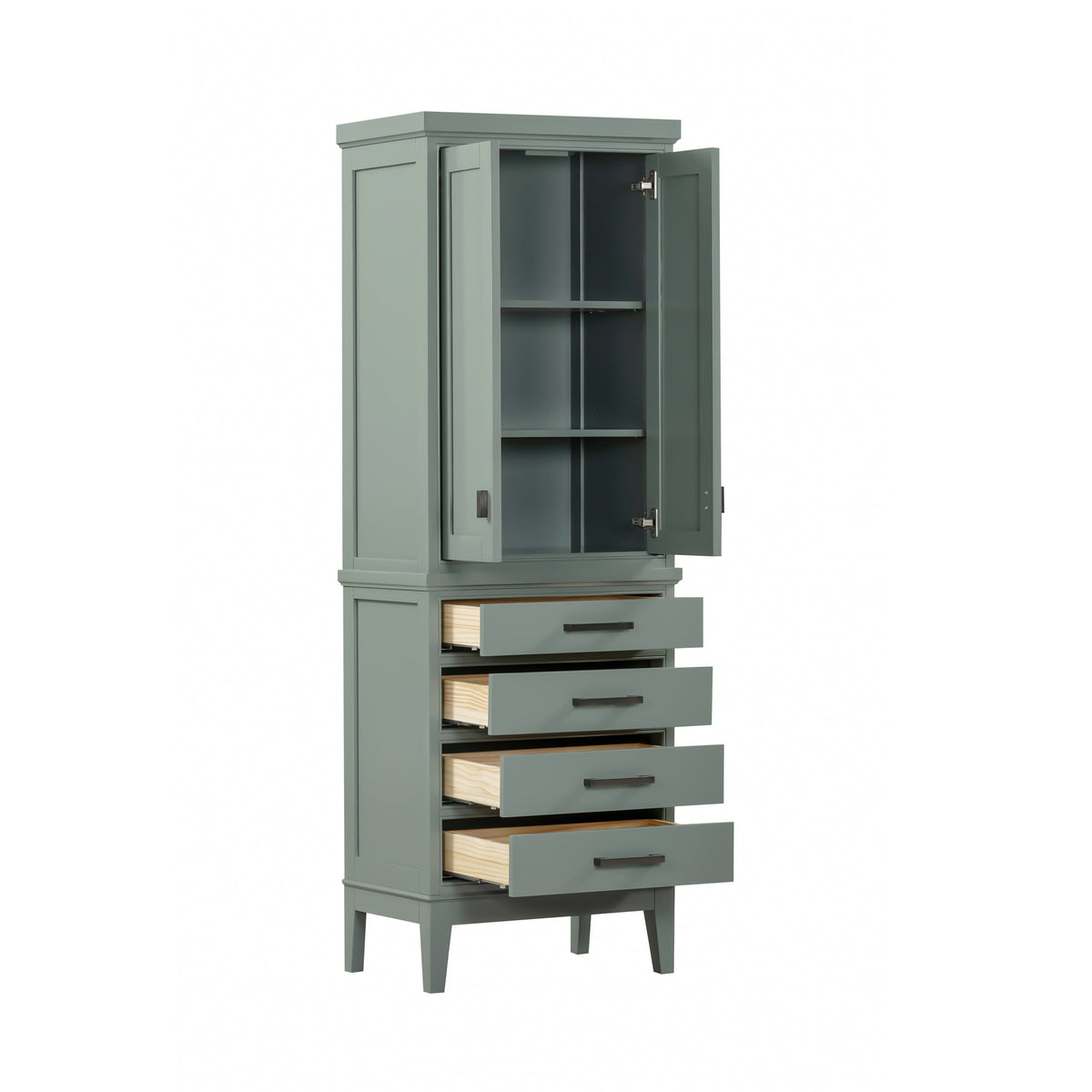 Avanity Madison 24"W x 16"D x 71"H White Linen Cabinet