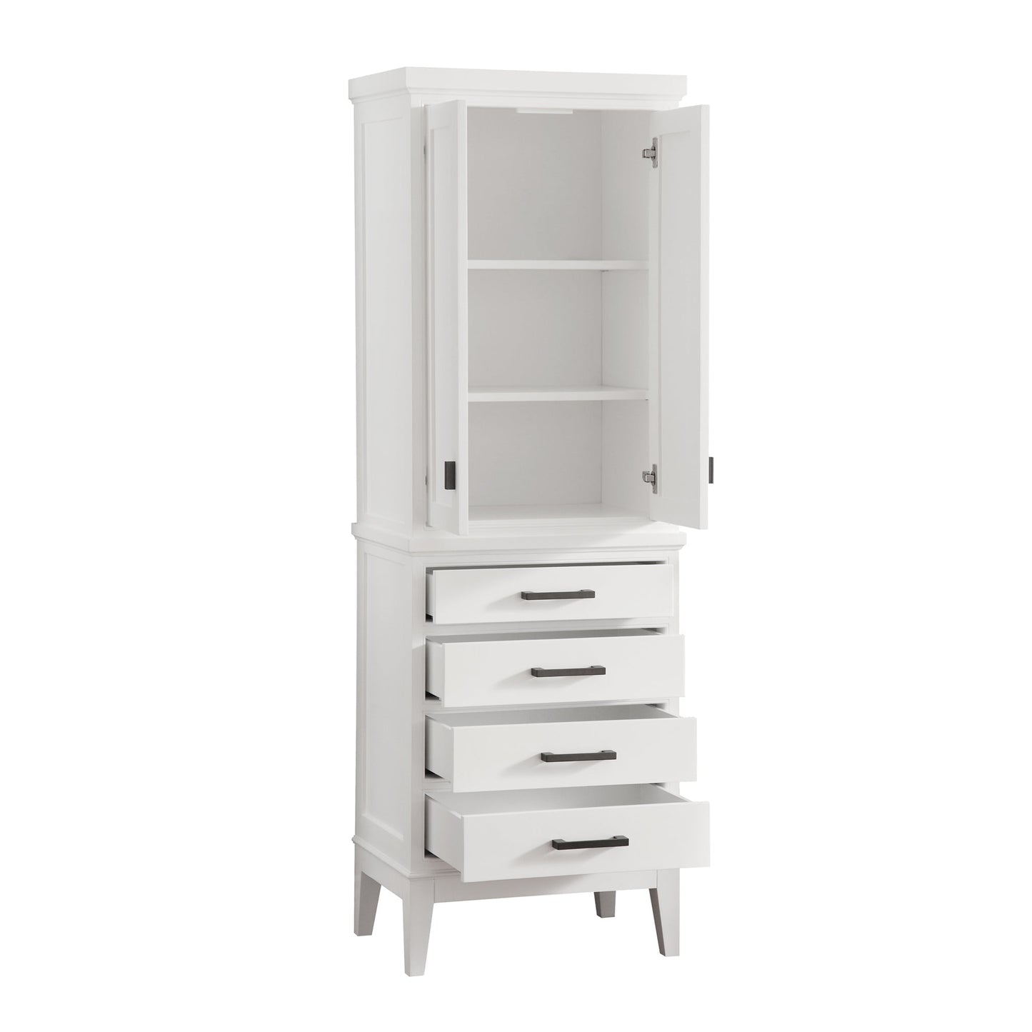 Avanity Madison 24"W x 16"D x 71"H White Linen Cabinet