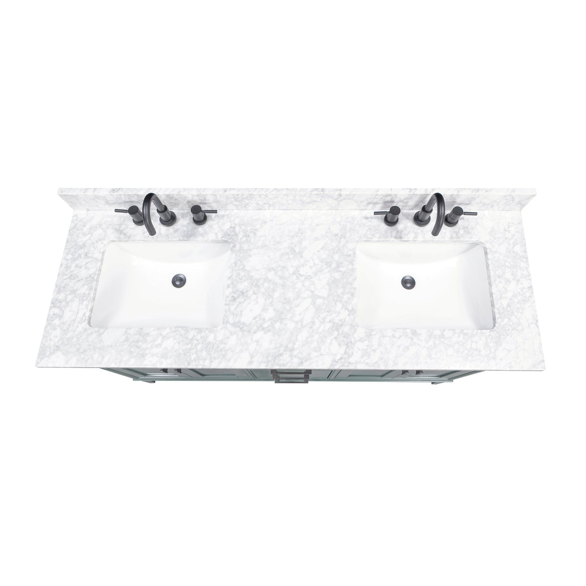 Avanity Madison 60-in White Bathroom Vanity Cabinet