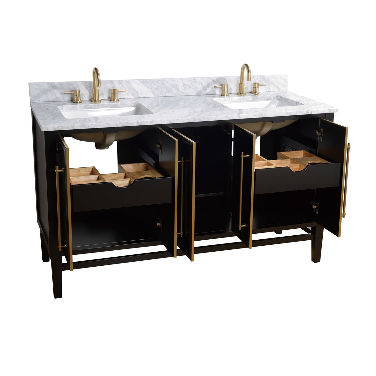 Avanity Mason 60-in White Bathroom Vanity Cabinet