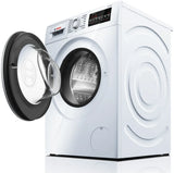 Bosch 500 Series 2.2-cu ft High-Efficiency Stackable Front-Load Washer, White with Silver Trim, ENERGY STAR