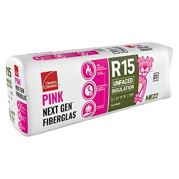 Owens Corning R-15 UnFaced Fiberglass Insulation Batts (All Sizes) image 2