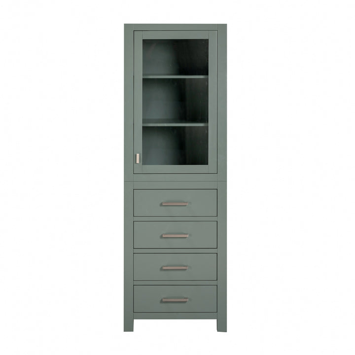 Avanity Modero 24 in. W x 20 in. D x 71.3 in. H White Linen Cabinet