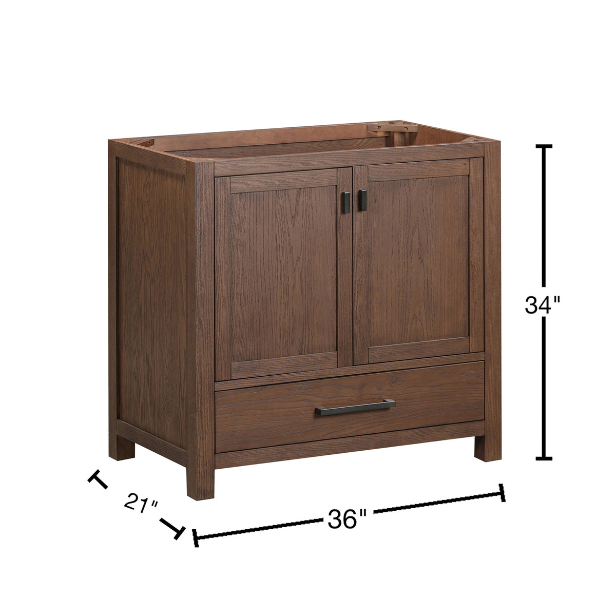 Avanity Modero 36-in White Bathroom Vanity Cabinet