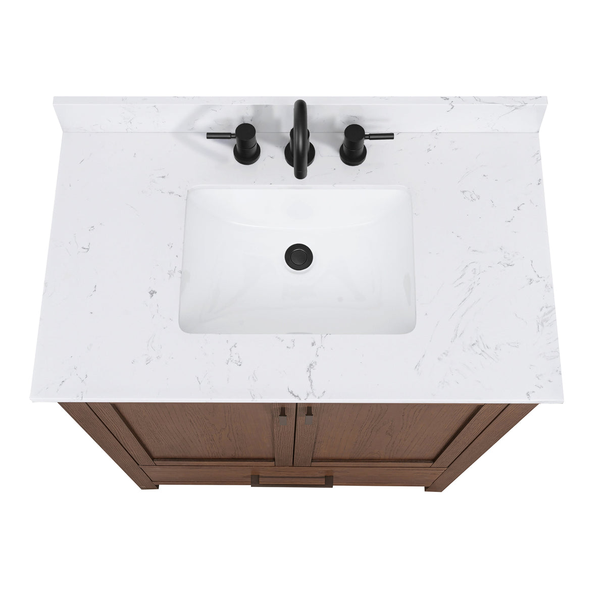 Avanity Modero 36-in White Bathroom Vanity Cabinet