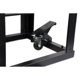 WEN MSA658T Multi-Purpose Rolling Planer and Miter Saw Tool Stand with Extension Rollers