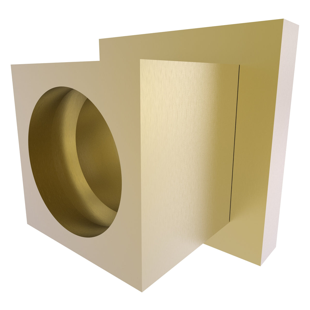 Allied Brass Montero Collection Shower Rod Brackets in Matte Black