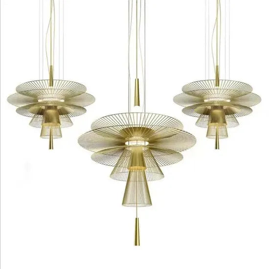 DLSS Lighting Co., Ltd Model Gold Metal LED Pendant Lamp for Decoration Home