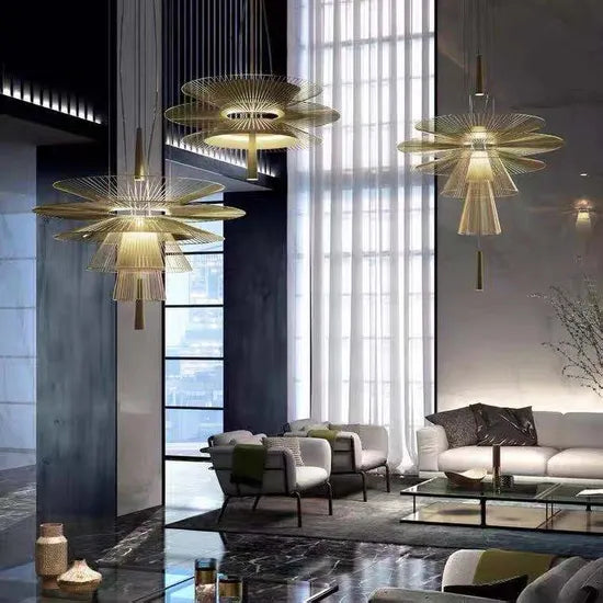 DLSS Lighting Co., Ltd Model Gold Metal LED Pendant Lamp for Decoration Home