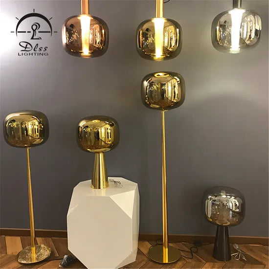 DLSS Lighting Co., Ltd. Modern Art Indoor Coffee Shop Fancy Iron Glass Small LED Desk Table Lamp