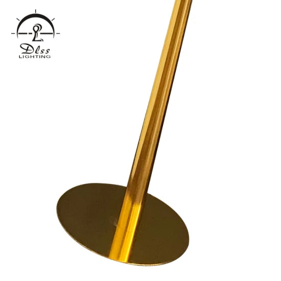 DLSS Lighting Co., Ltd. Modern Art Indoor Coffee Shop Fancy Iron Glass Small LED Desk Table Lamp
