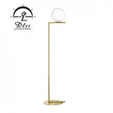 DLSS Lighting Modern Brass and White Glass Ball Hotel Project Pendant Lamp/Chandelier