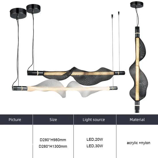 DLSS Lighting Modern Chandelier Light Design Home Dining Project Hanging Decorative LED Ceiling Pendant Lamp