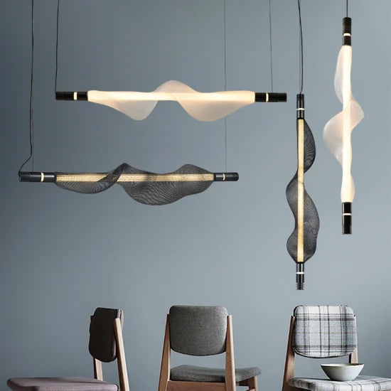 DLSS Lighting Modern Chandelier Light Design Home Dining Project Hanging Decorative LED Ceiling Pendant Lamp