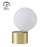 DLSS Lighting Modern Glass Table Light with E27 Desk Lamp