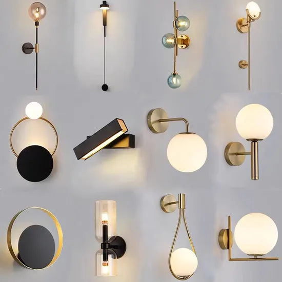 DLSSlighting Modern Home Hotel Indoor Wall Lamps Interior Mounted Bedroom LED Wall Lights-Lighting