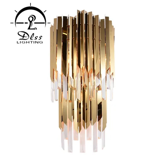 DLSS Lighting Co., Ltd. Modern Indoor Lighting Home Decoration Wall Lamp Luxury Pendant Light Crystal Chandelier