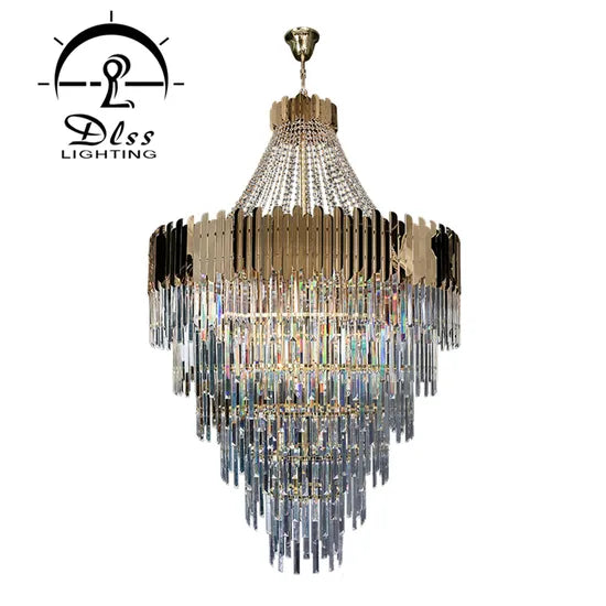 DLSS Lighting Co., Ltd. Modern Indoor Lighting Home Decoration Wall Lamp Luxury Pendant Light Crystal Chandelier