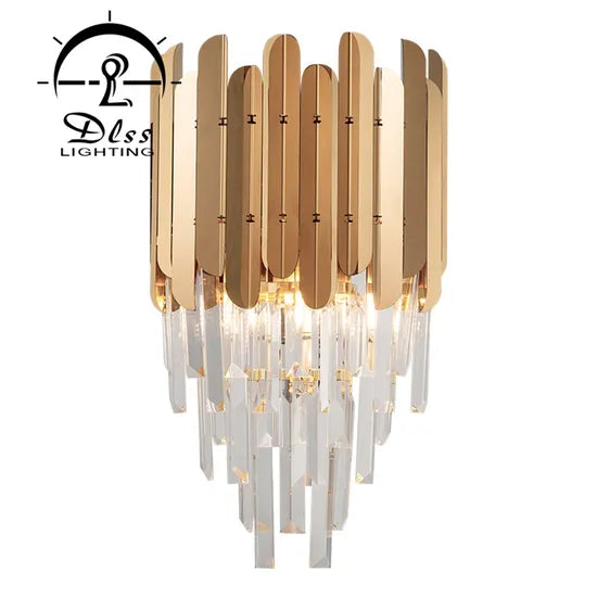 DLSS Lighting Co., Ltd. Modern Indoor Lighting Home Decoration Wall Lamp Luxury Pendant Light Crystal Chandelier