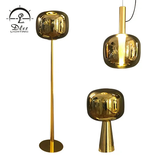 DLSS Lighting Co., Ltd. Modern Style Copper Chandelier & Table & Floor Lamp