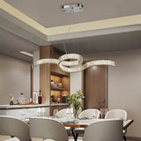 DLSS Lighting Modern Style Crystal Pendant Lamp Hotel Decorative Lighting Home Art LED Chandelier