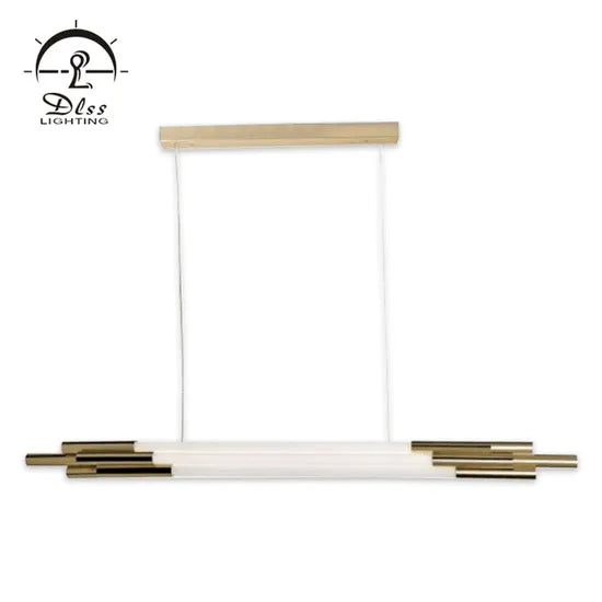 DLSS Lighting Modern Style Tube Glass Chandelier Lamp and Wall Lighting