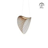 DLSS Lighting Modern Wood LED Light Home Decoration Chandelier Lighting Suspension Pendant Lamp