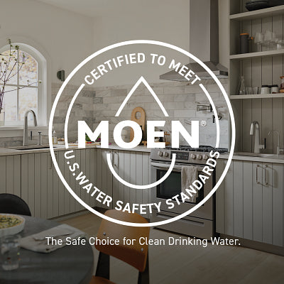 Moen Kleo Single-Handle Pull-Down Kitchen Faucet with Power Clean, Spot Resist Stainless, with Soap Dispenser