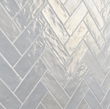 Montauk Sky Blue 2x8 Mixed Finish Ceramic Subway Tile