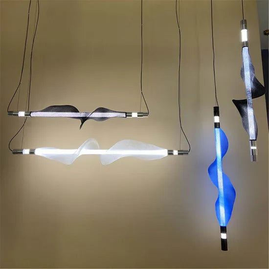 DLSS Lighting Multiple-Color Creative Nylon Chandelier Lamp 26W, 35W Lighting
