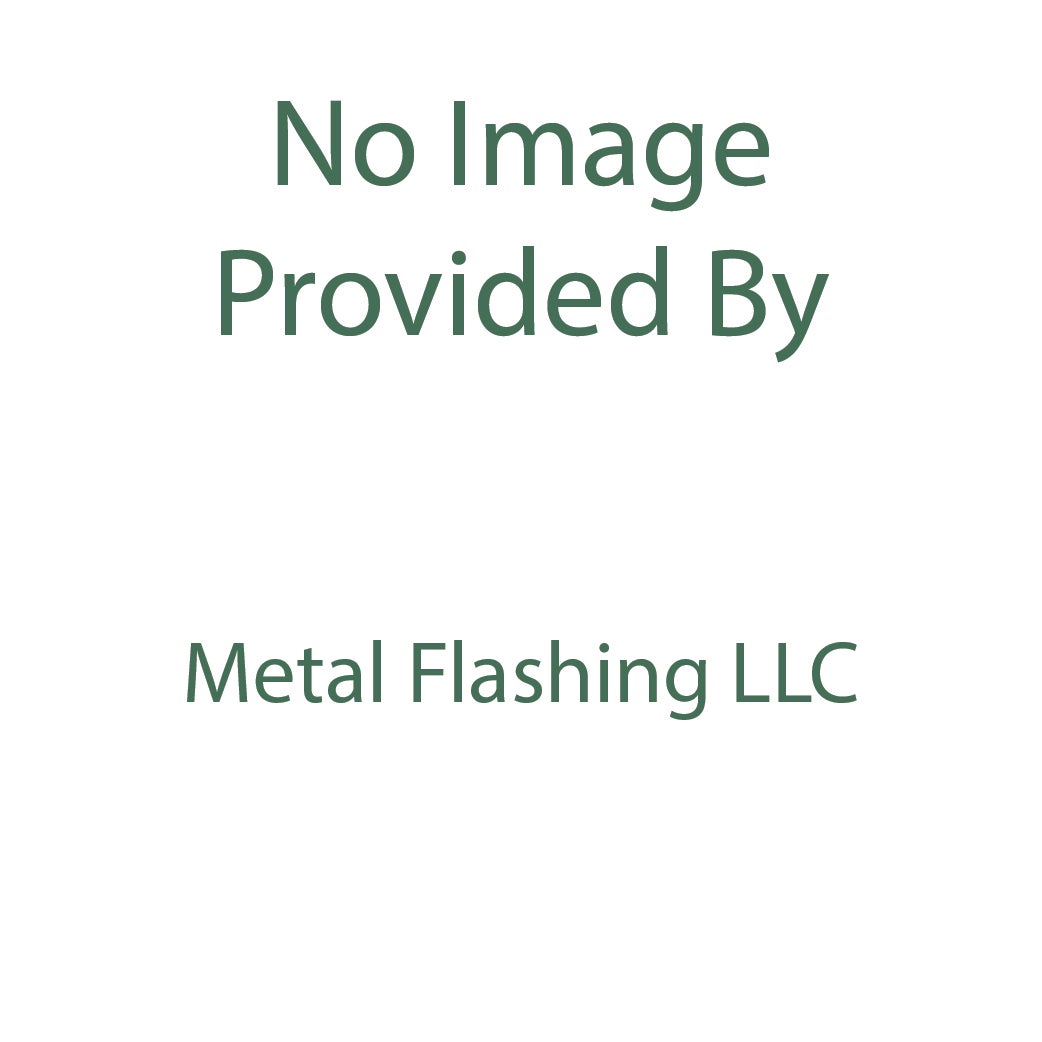 Galvanized Nosing Drip Edge Flashing, 28 Gauge, 2 in. x 4 in. (Mill Finish)
