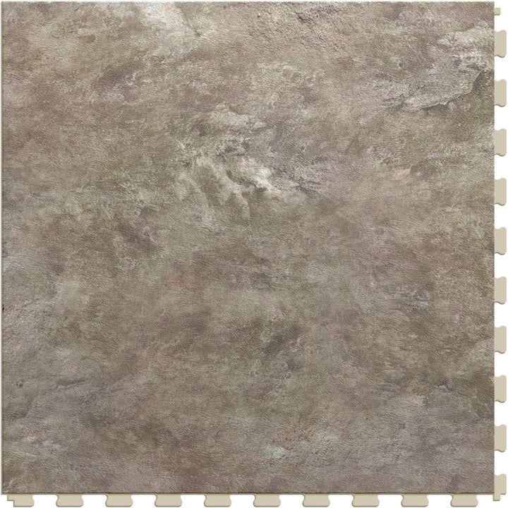 Perfection Floor Tile Stonecraft Collection Atlantic Slate Satin 20-in x 20-in Water-Resistant Interlocking Luxury Vinyl Tile Flooring, 16.7-sq ft Case