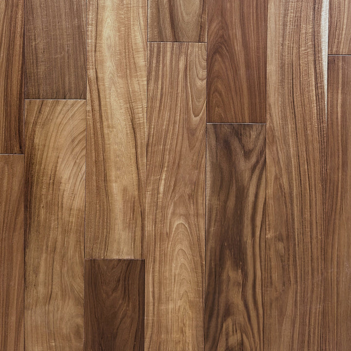 Natural Short Leaf Acacia Wire-Brushed Engineered Hardwood