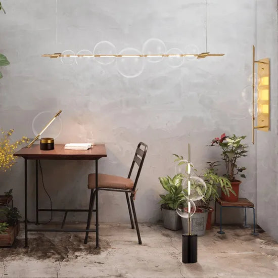 Dlsslighting Nordic Indoor Hanging Lighting LED Chandelier for Home Decorative Pendant Lamp