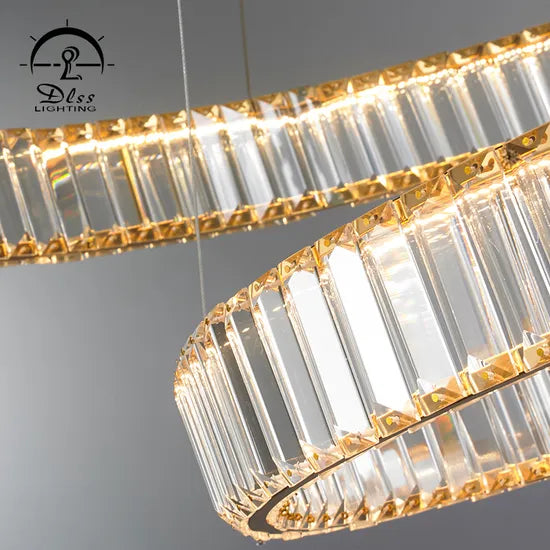DLSS Lighting Co., Ltd. Nordic Style Crystal Pendant Lamp Hotel Decorative Lighting Modern LED Chandelier
