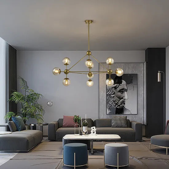 DLSSlighting Nordic Style Home Interior Lighting Indoor Decorative Pendang Lamp Modern LED Chandelier