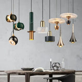 DLSS Lighting Nordic Style Interior Chandelier Home Decoration LED Pendant Lamp Glass Lights-Lighting