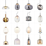 DLSS Lighting Nordic Style Interior Chandelier Home Decoration LED Pendant Lamp Glass Lights-Lighting