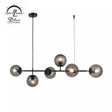 DLSSlighting Nordic Style Modern Design Home Dining Table Glass Ball Hanging Decorative LED Ceiling Pendant Light