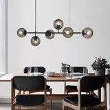 DLSSlighting Nordic Style Modern Design Home Dining Table Glass Ball Hanging Decorative LED Ceiling Pendant Light