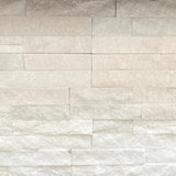 Northern Arctic Ledgestone 6-in x 12-in Natural Stone Quartz Marble Look Wall Tile (0.48-sq. ft/ Piece)