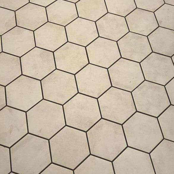 Gios Graphite Hexagon 8-in x 10-in Matte Porcelain Floor and Wall Tile (0.44-sq. ft/ Piece) - Super Arbor