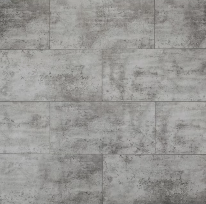 Nouveax Thundercloud 20-mil x 12-in W x 24-in L Waterproof Interlocking Luxury Vinyl Tile Flooring