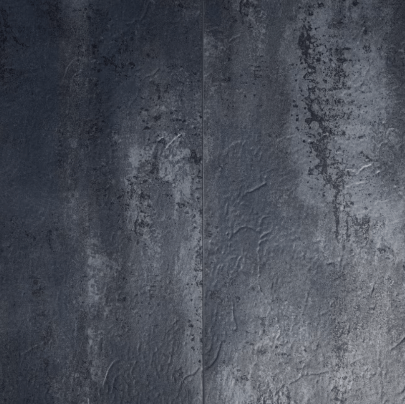 Nouveax (Sample) Sapphire Vinyl Tile Sample - Waterproof, Skid Resistant, Commercial/Residential, Blue Stone Look
