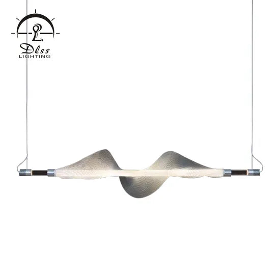 DLSS Lighting Nylon Acrylic LED Modern Chandelier Lighting Horizontal Vertical