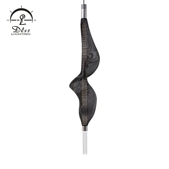 DLSS Lighting Nylon Acrylic LED Modern Chandelier Lighting Horizontal Vertical